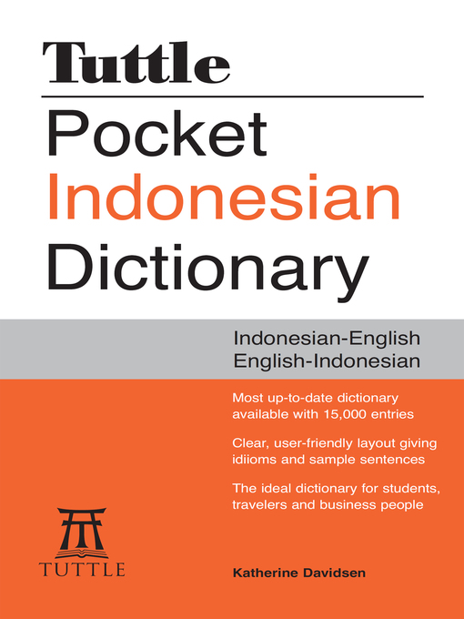 Title details for Tuttle Pocket Indonesian Dictionary by Katherine Davidsen - Available